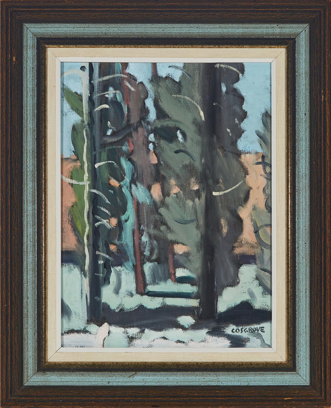 Stanley Morel Cosgrove (1911-2002) - Trees Near Hudson