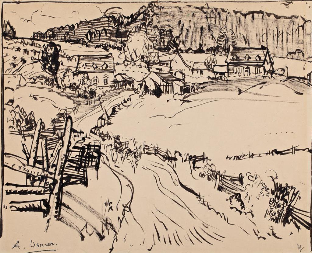 Arthur Lismer (1885-1969) - Quebec Village