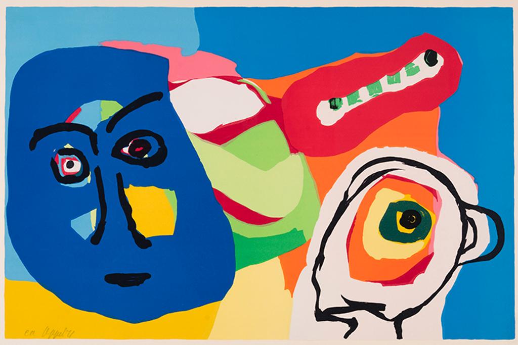 Karel Appel (1921-2006) - Blue Mask