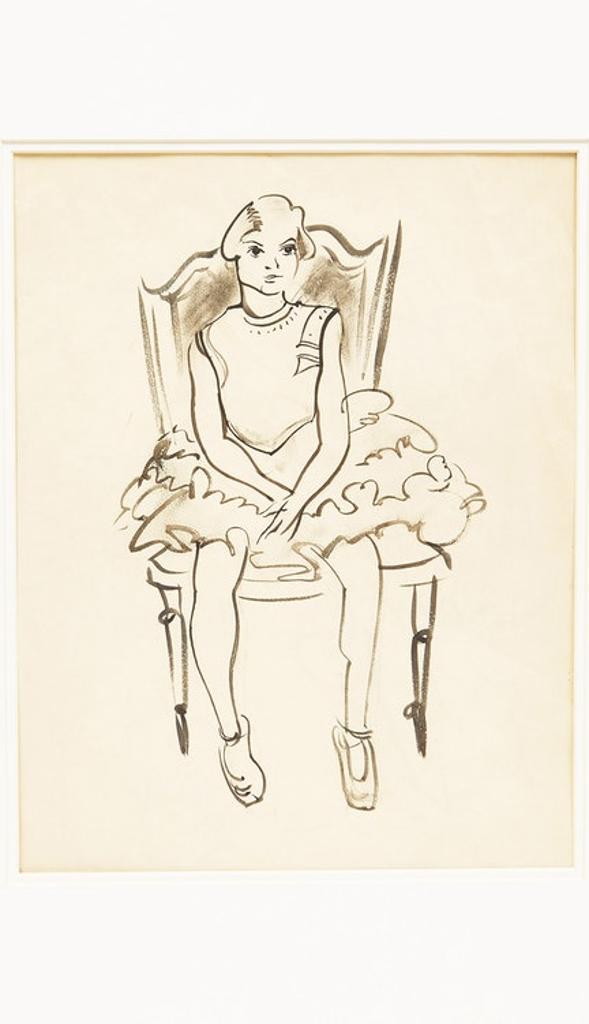 Paul Duval (1898-1992) - Young Ballerina, 1937