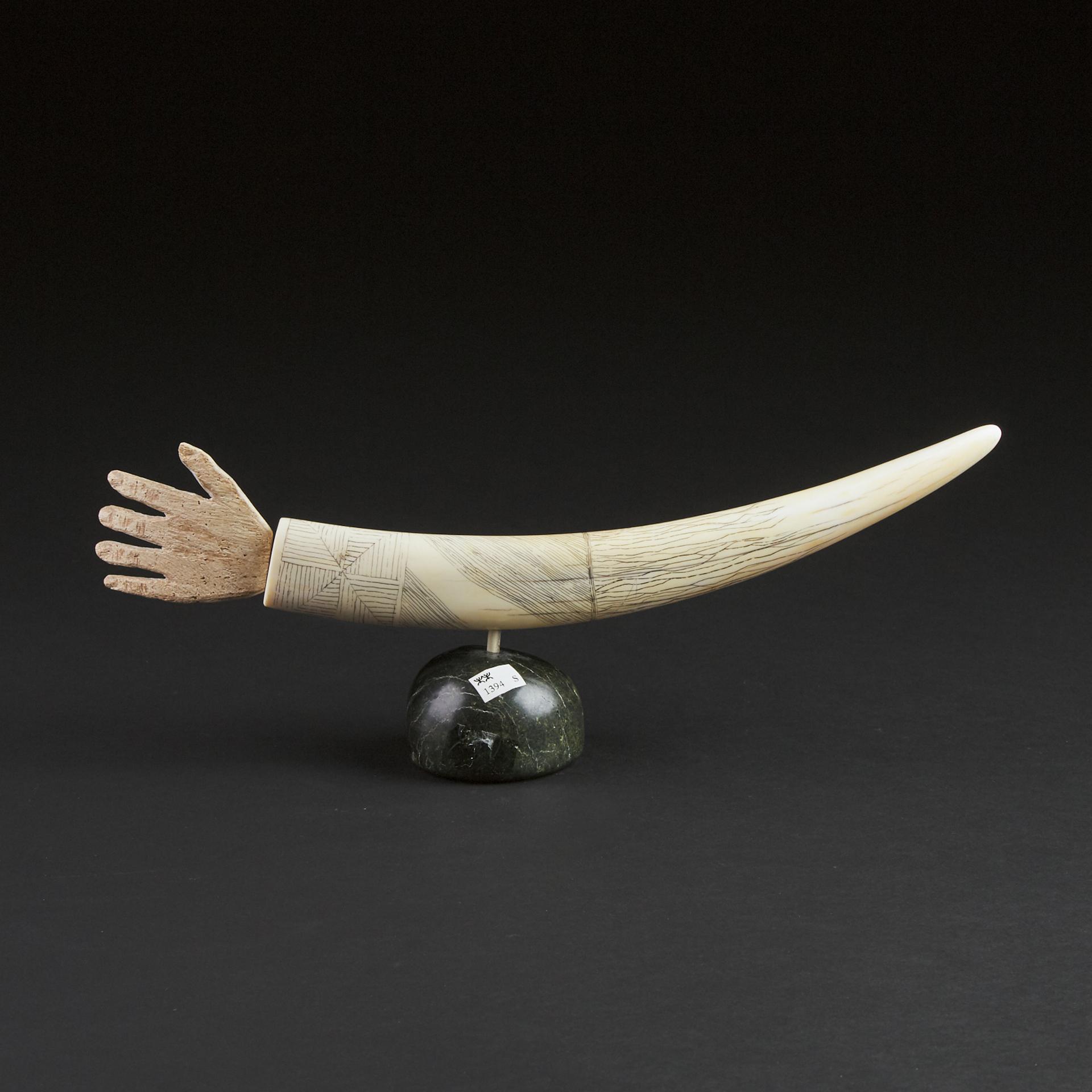 Annago (Arnaqu) Ashevak (1956-2009) - Shaman's Hand