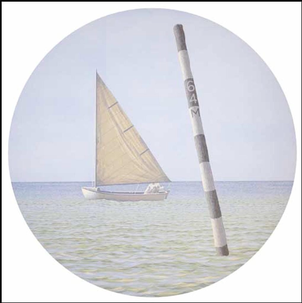 Alexander (Alex) Colville (1920-2013) - Boat and Marker