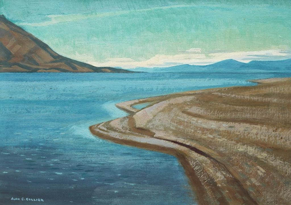 Alan Caswell Collier (1911-1990) - Kluane Lake, Yukon, From South End