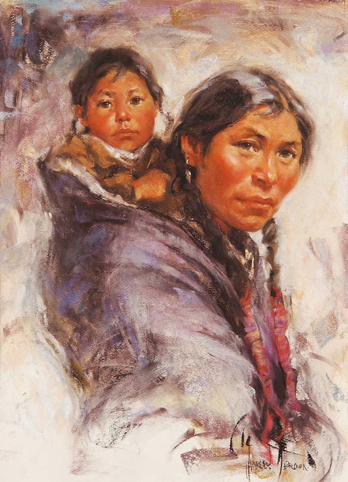 Harley W. Brown (1939) - Untitled - Mother and Child