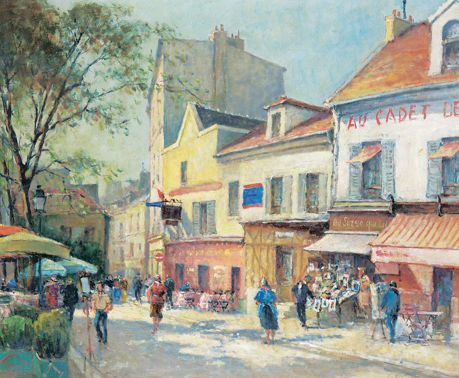 French School - Montmartre, Place du Tertre, Paris