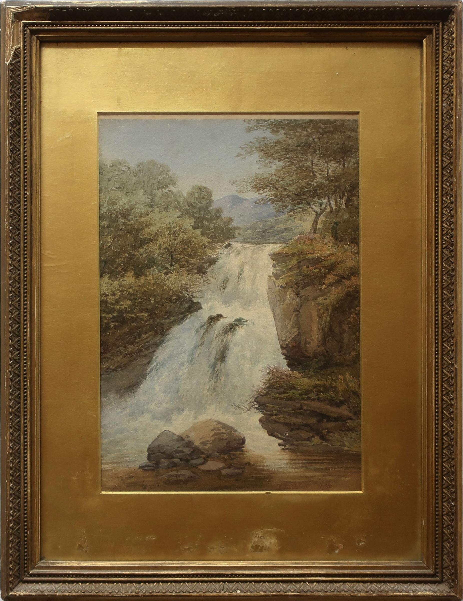 W. Moore - Colwith Force Near Skelwith Bridge