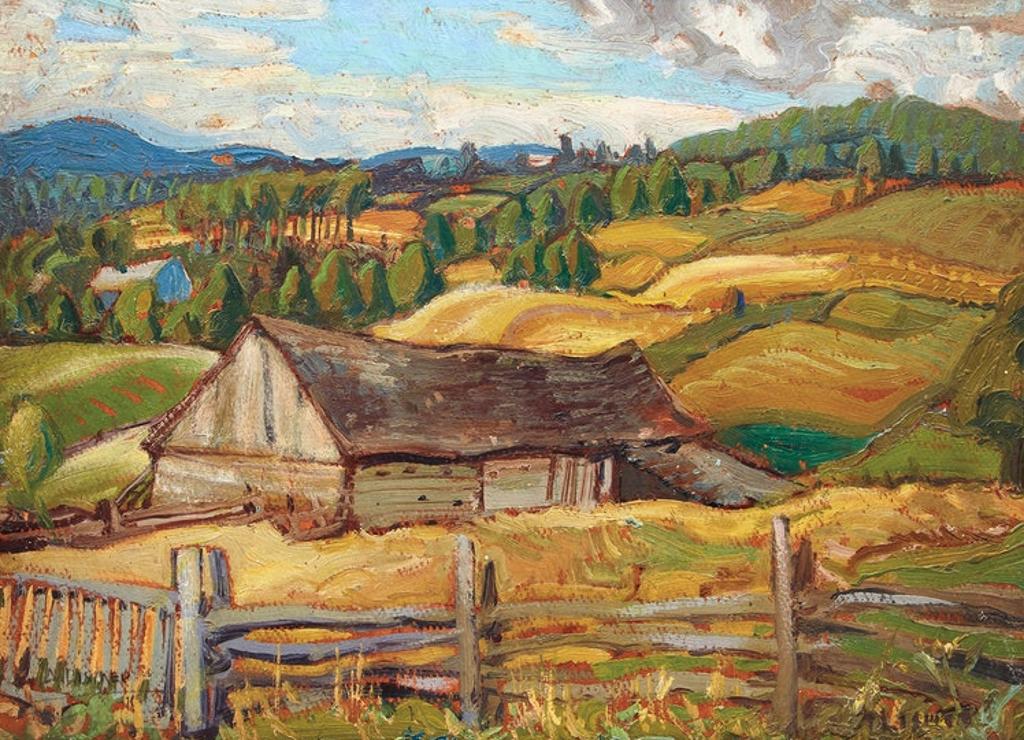 Arthur Lismer (1885-1969) - Farm in Quebec, North Shore
