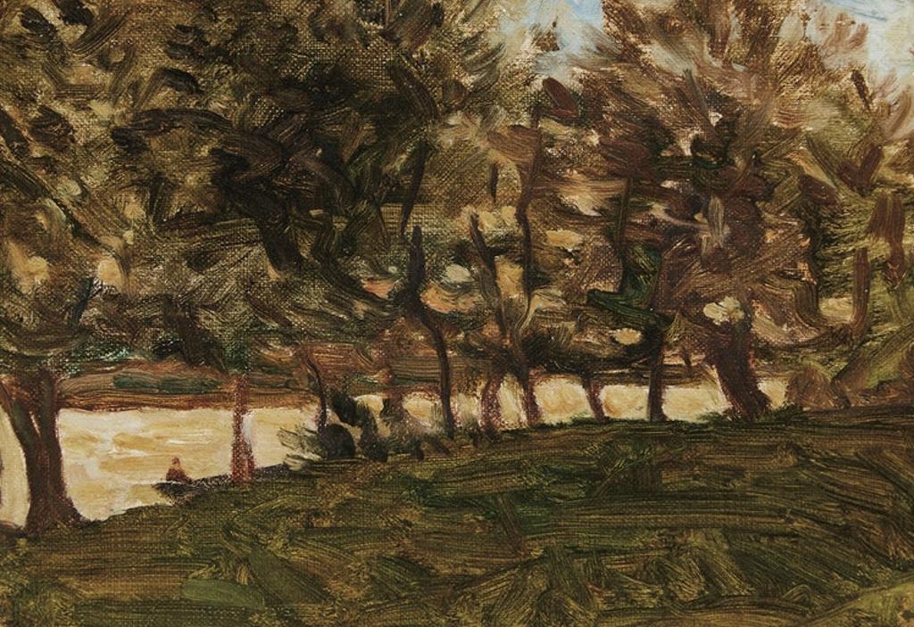James Wilson Morrice (1865-1924) - Trees Along a River