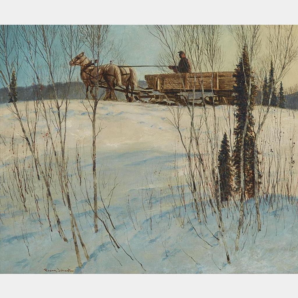 Frank (Franz) Hans Johnston (1888-1949) - Going Home, Sturgeon River Country