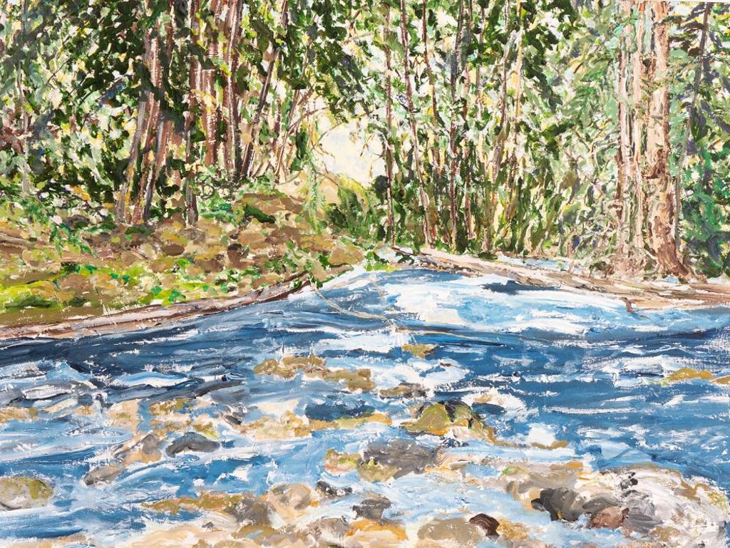 Marge Jessop - Ice Melt Spring - Creek Waters