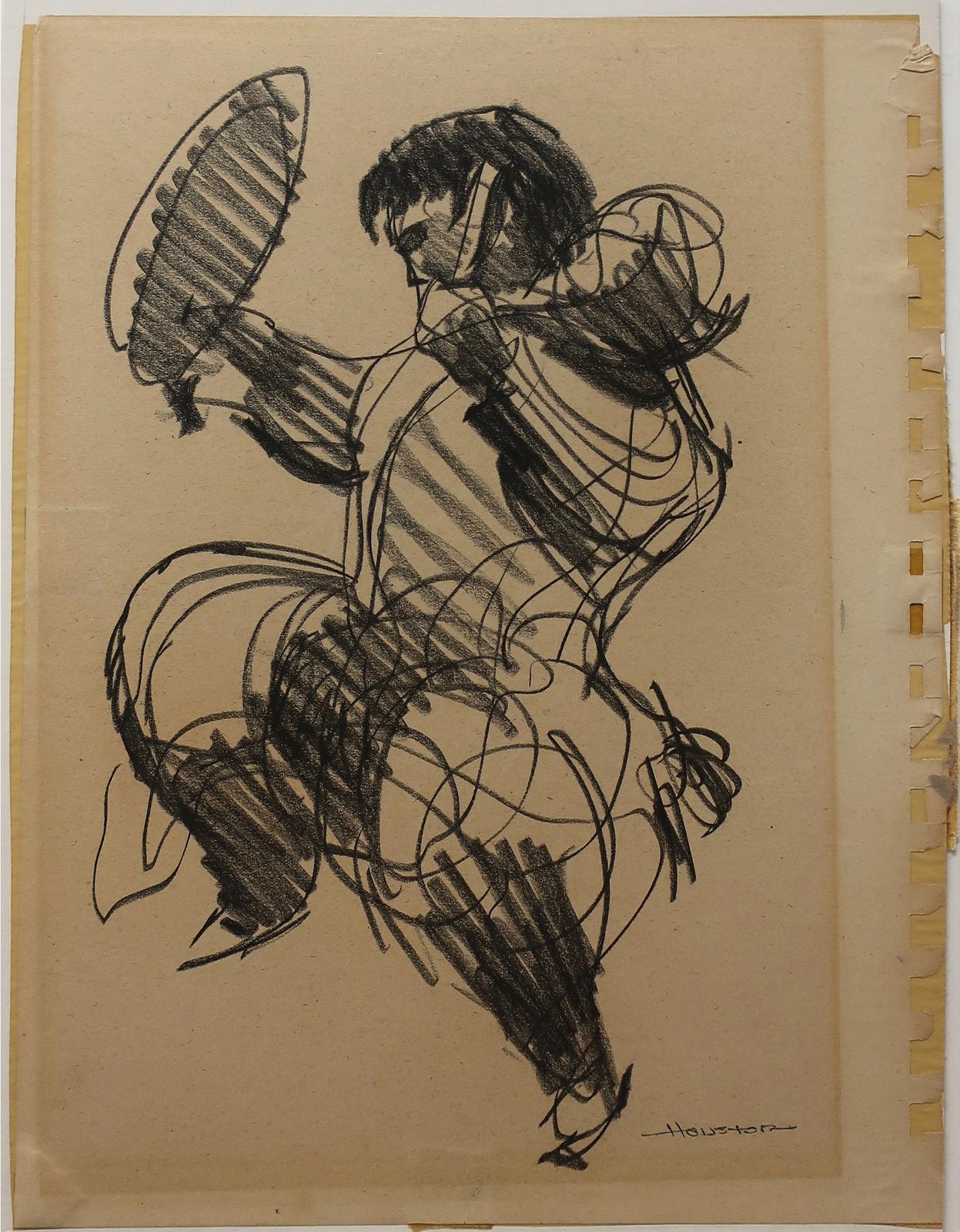 James Archibald Houston (1921-2005) - Drum Dancer