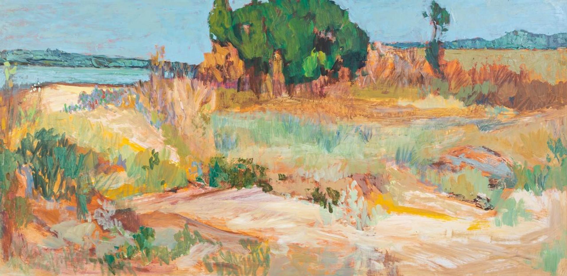Wynona Croft Mulcaster (1915-1985) - Untitled-Colourful Fields