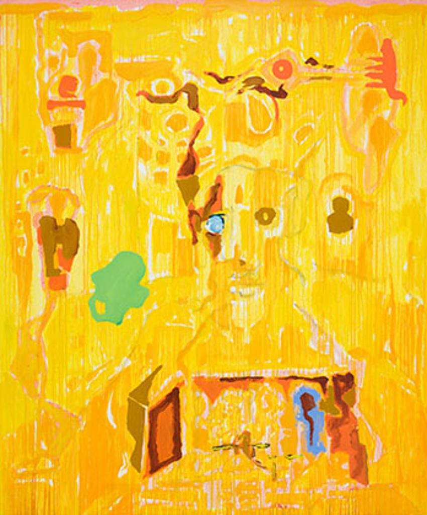 Harold Klunder (1943) - Mellow Yellow (Self Portrait 14)