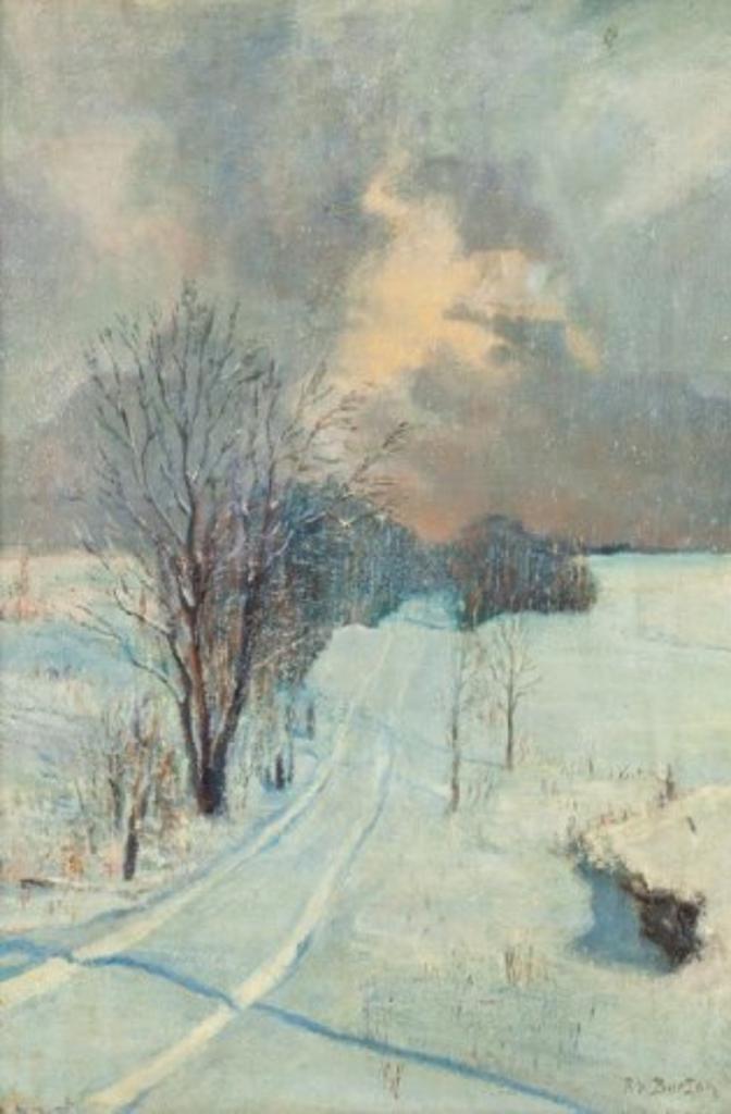 Ralph Wallace Burton (1905-1983) - Winter Shadows