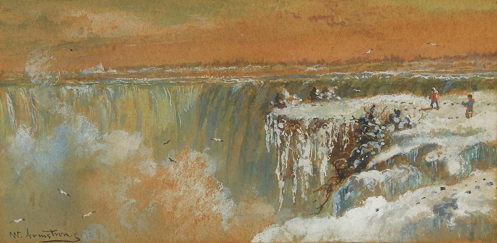 William Armstrong (1822-1914) - Niagara Falls, Table Rock