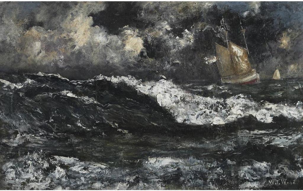 William John Wood (1877-1954) - Seascape