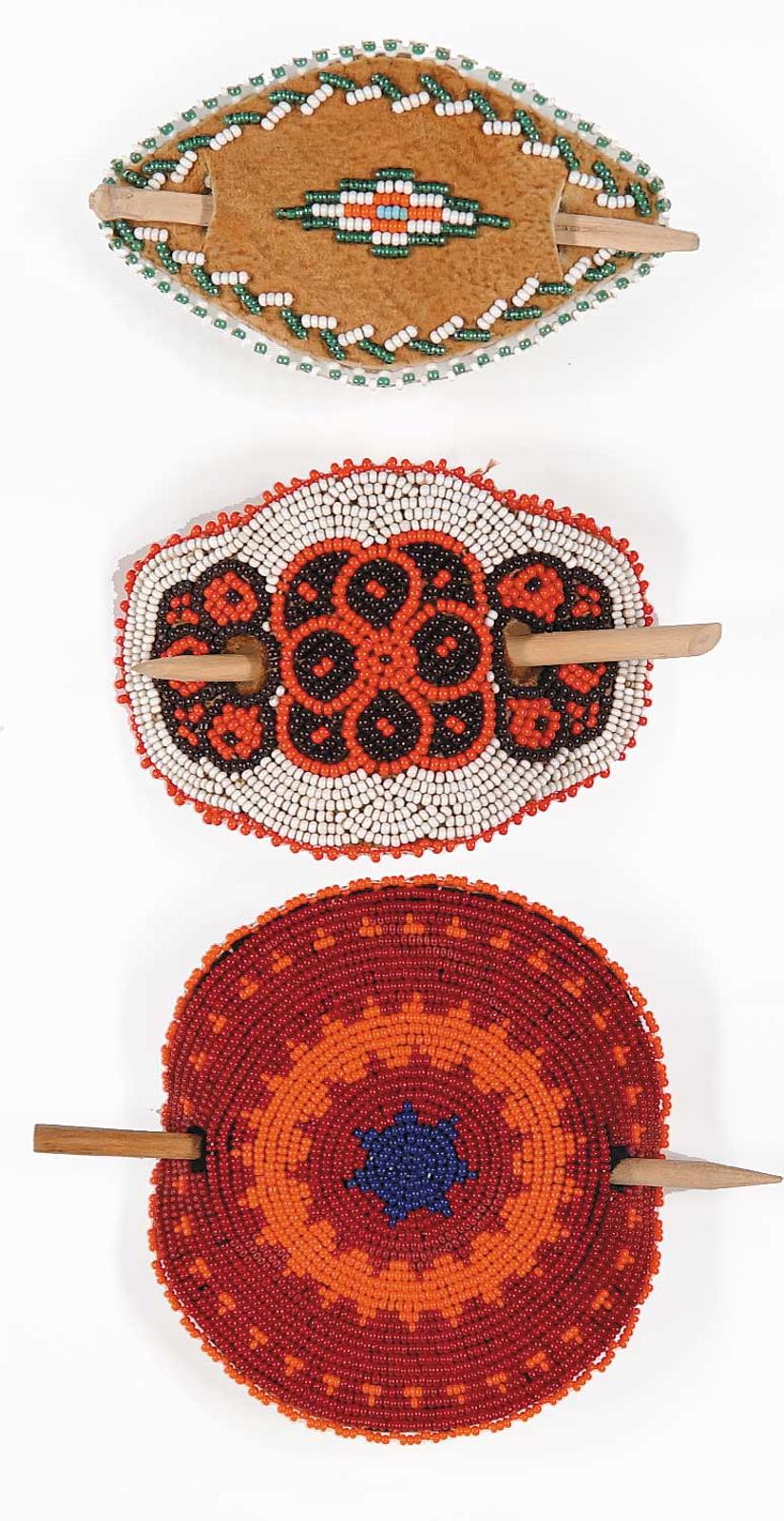 First Nations Basket School - Set of Hair Fasteners