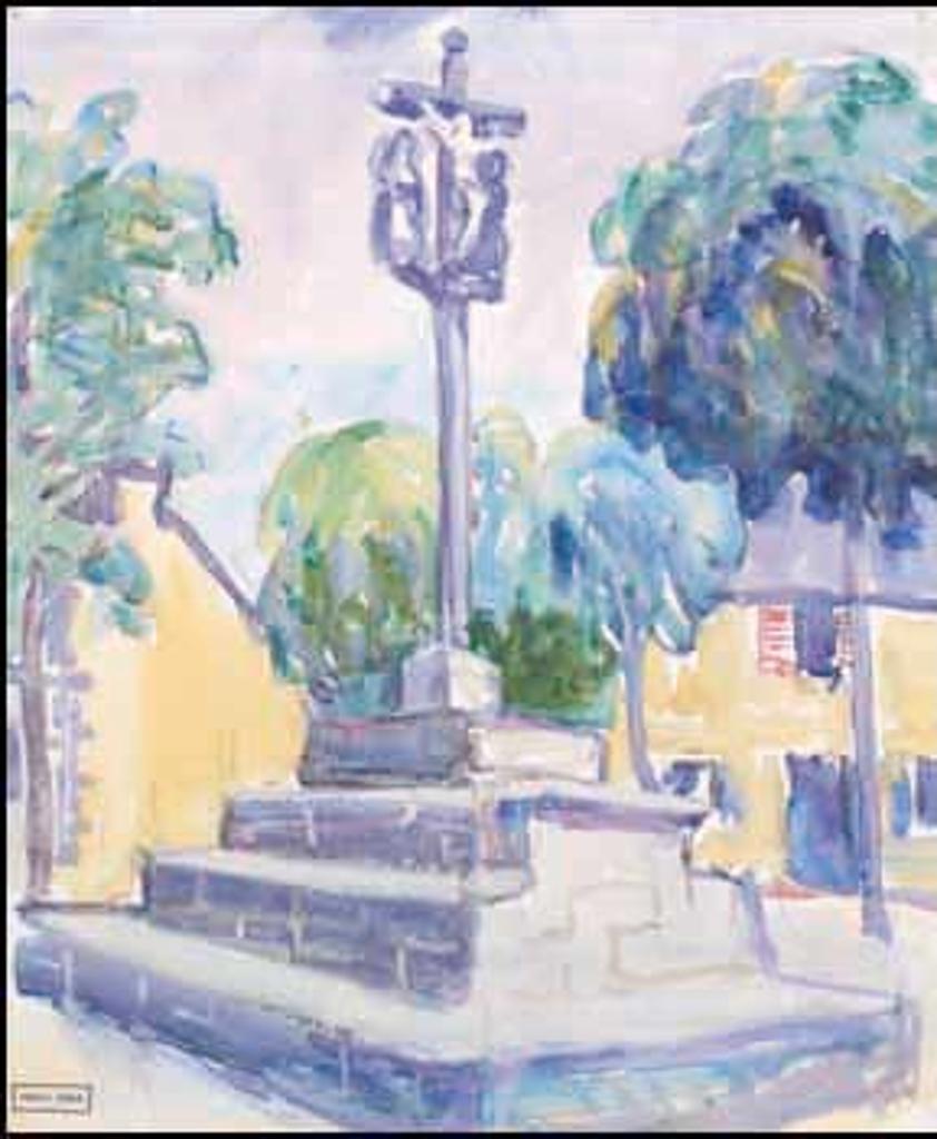 Emily Carr (1871-1945) - Cross on Market Square