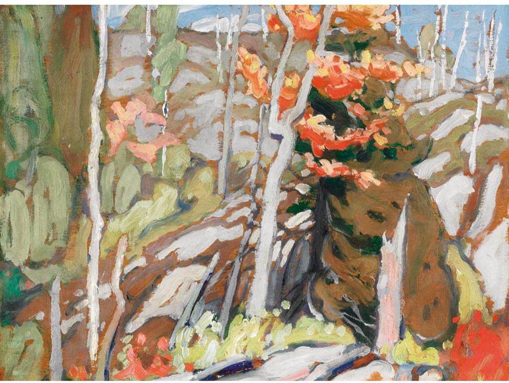 Lawren Stewart Harris (1885-1970) - Autumn Hillside, Haliburton Highlands