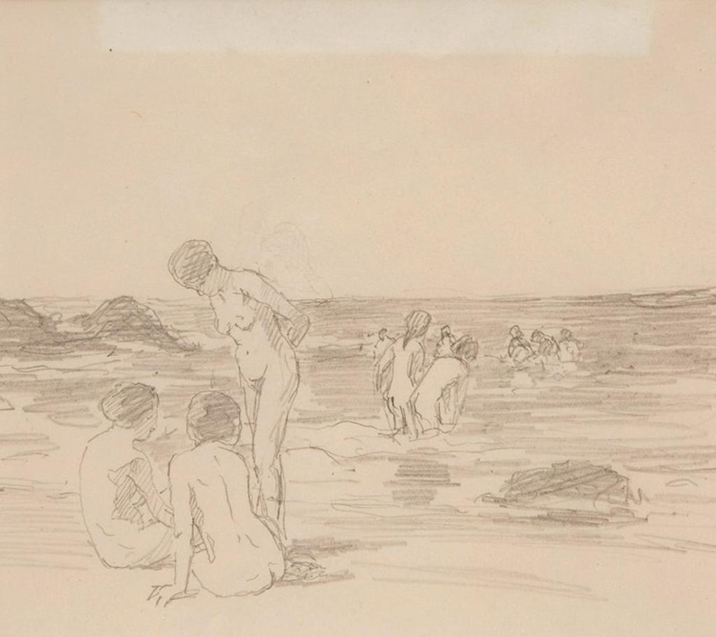 Farquhar Mcgillivray Strachan Stewart Knowles (1859-1932) - Bathers