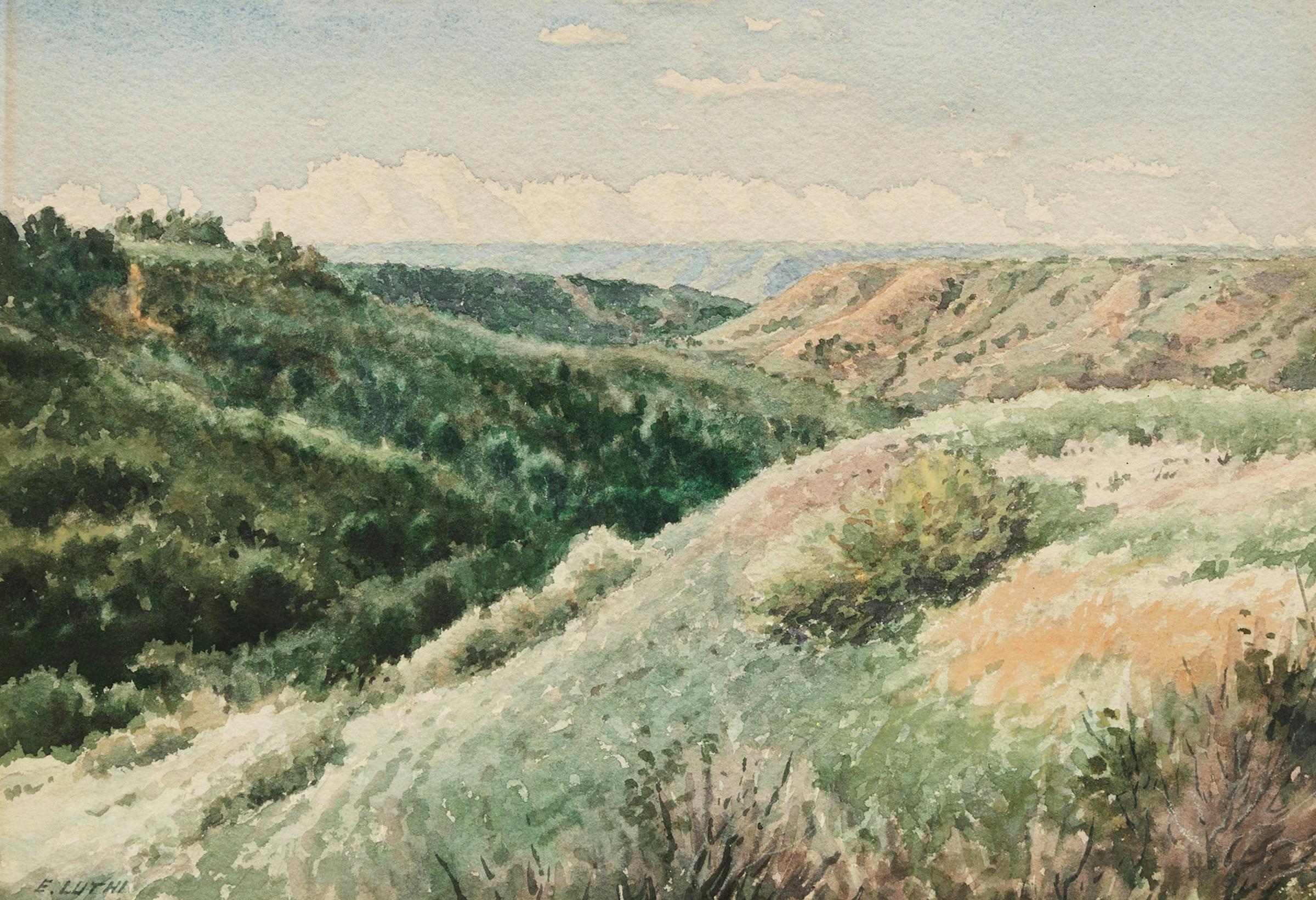 Ernest (Ernie) Luthi (1906-1983) - Near Fort Qu'Appelle