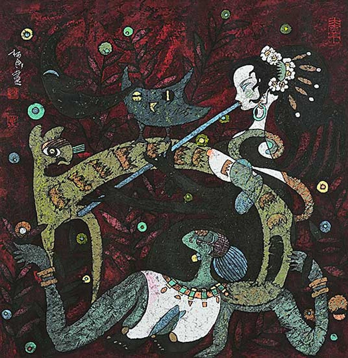 Bi Gong - Untitled - Dancing in the Moonlight