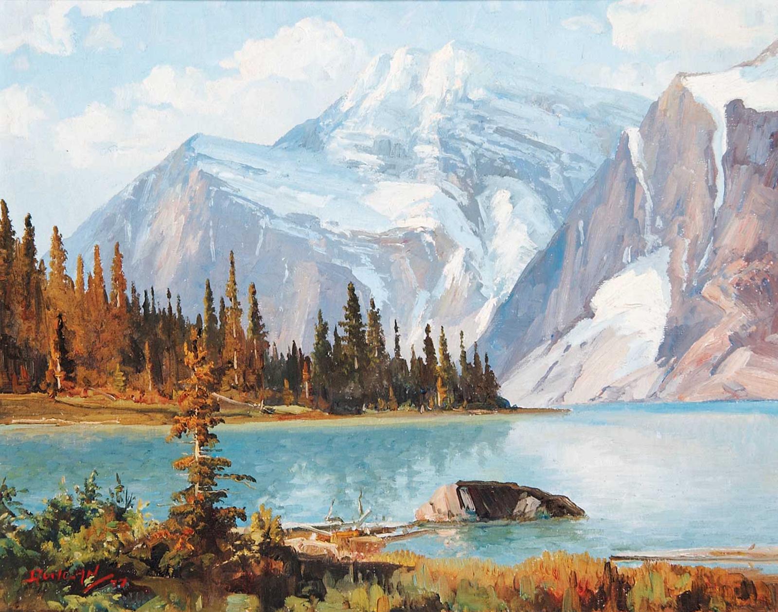Duncan Mackinnon Crockford (1922-1991) - Mount Edith Cavell, Jasper, Alberta