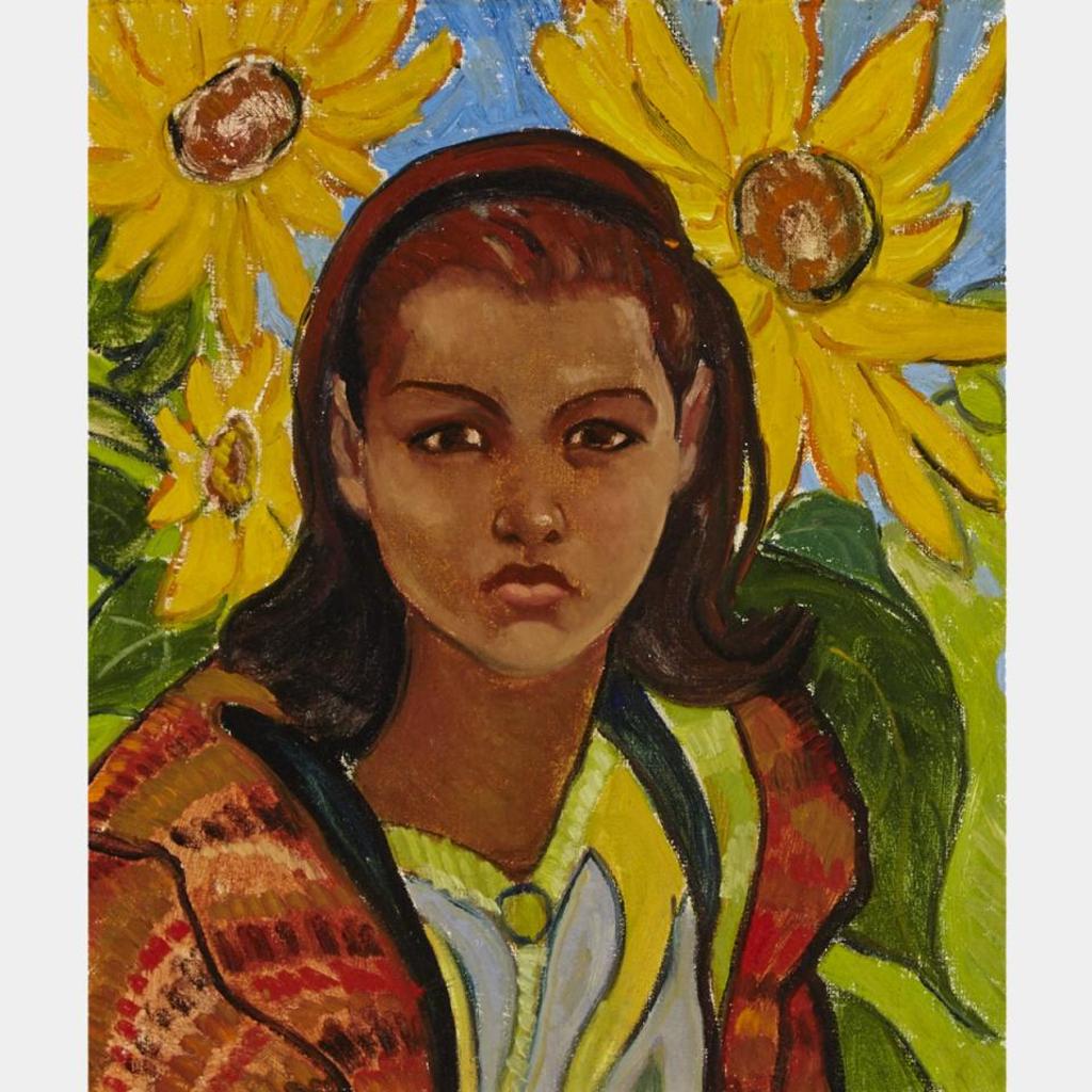 Randolph Stanley Hewton (1888-1960) - Sunflowers