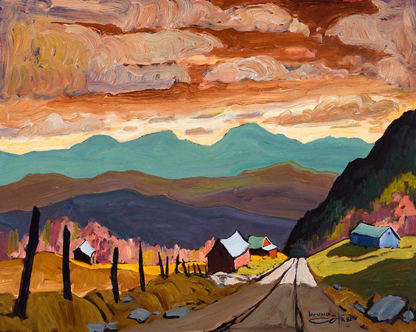 Bruno Côté (1940-2010) - Paysage