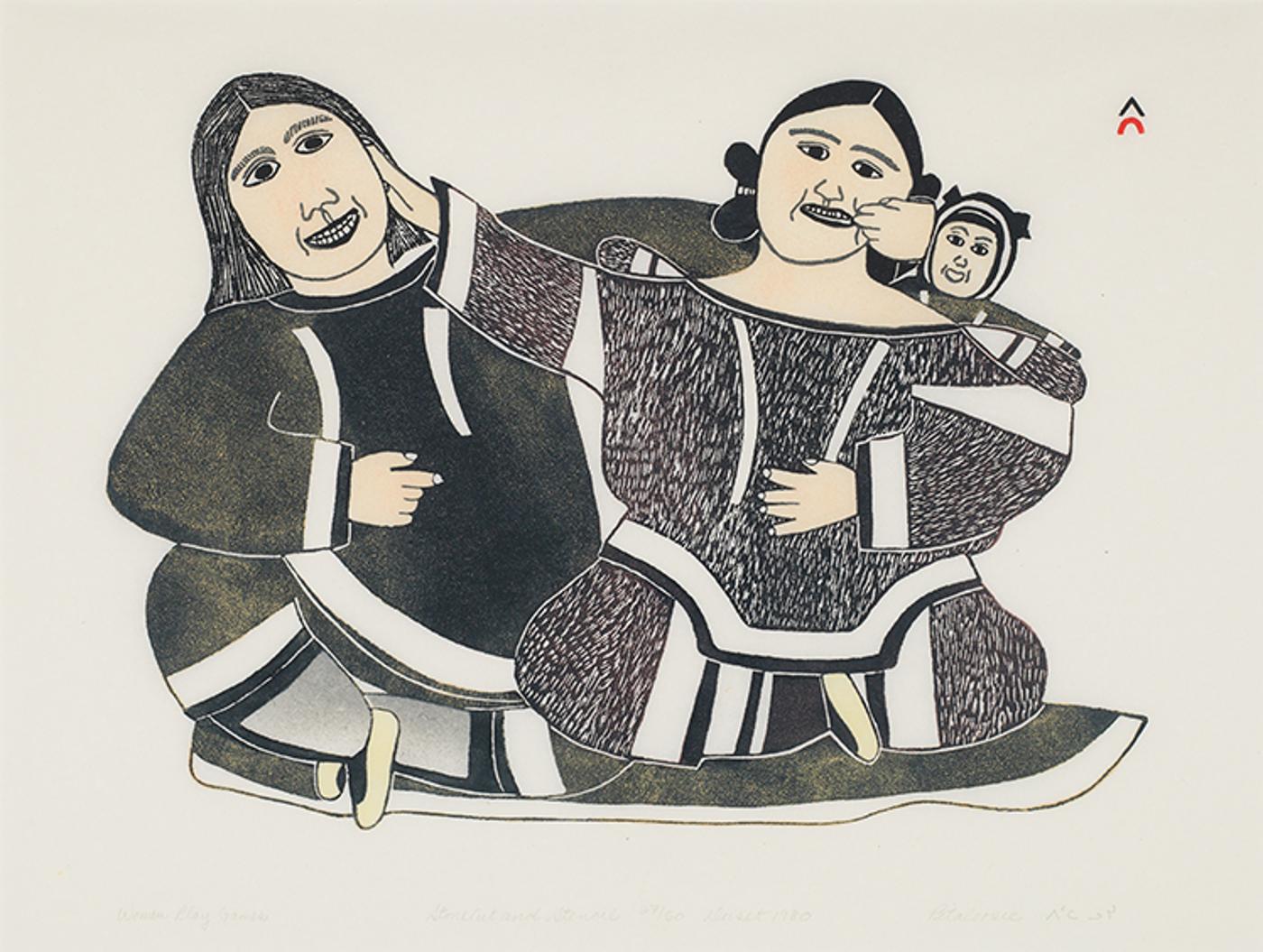 Pitaloosie Saila (1942-2021) - Women Play Games