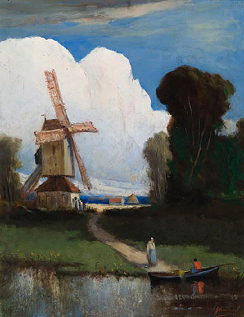 John A. Hammond (1843-1939) - The Windmill