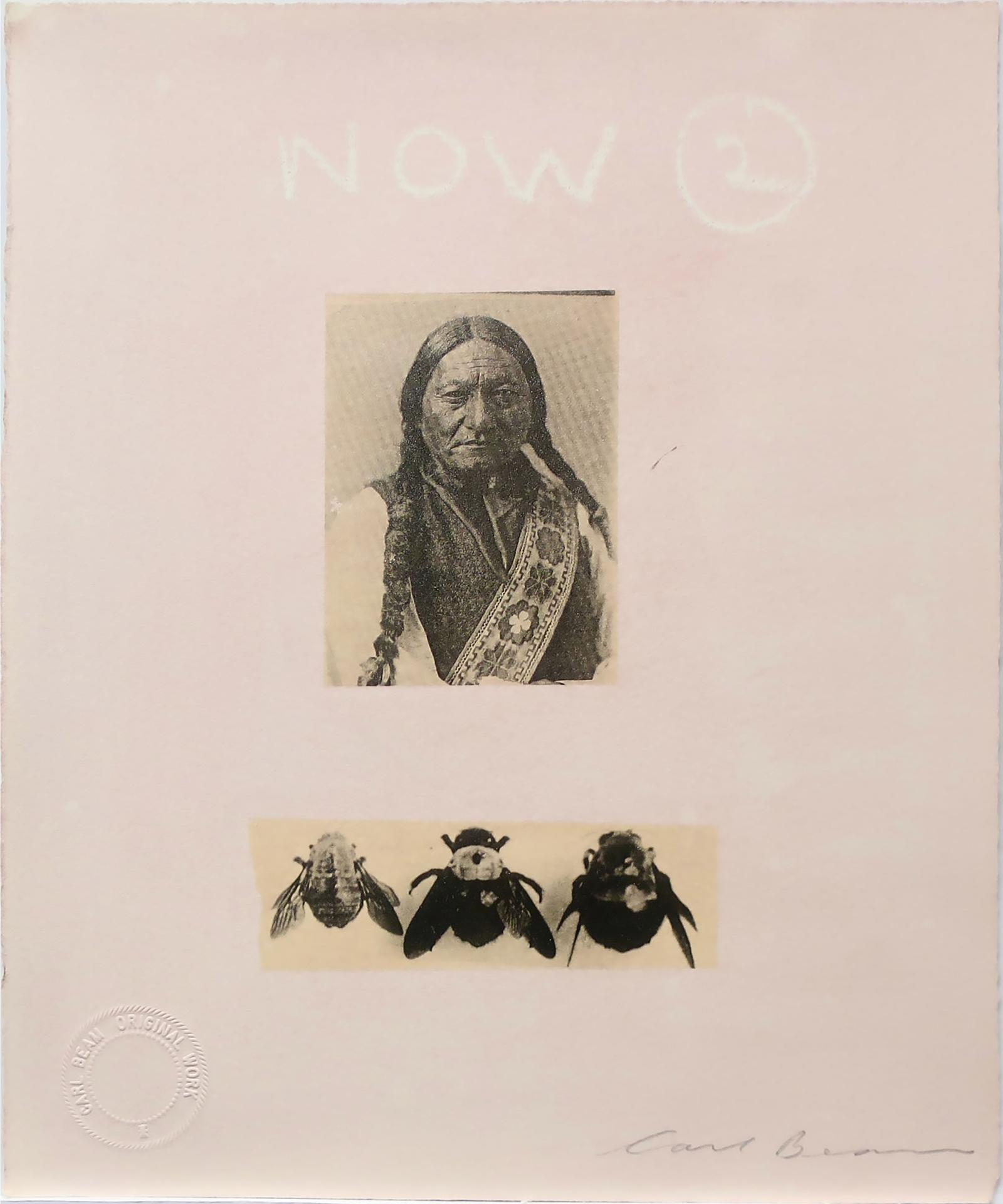 Carl Beam (1943-2005) - Now 2 (Sitting Bull/Bees)