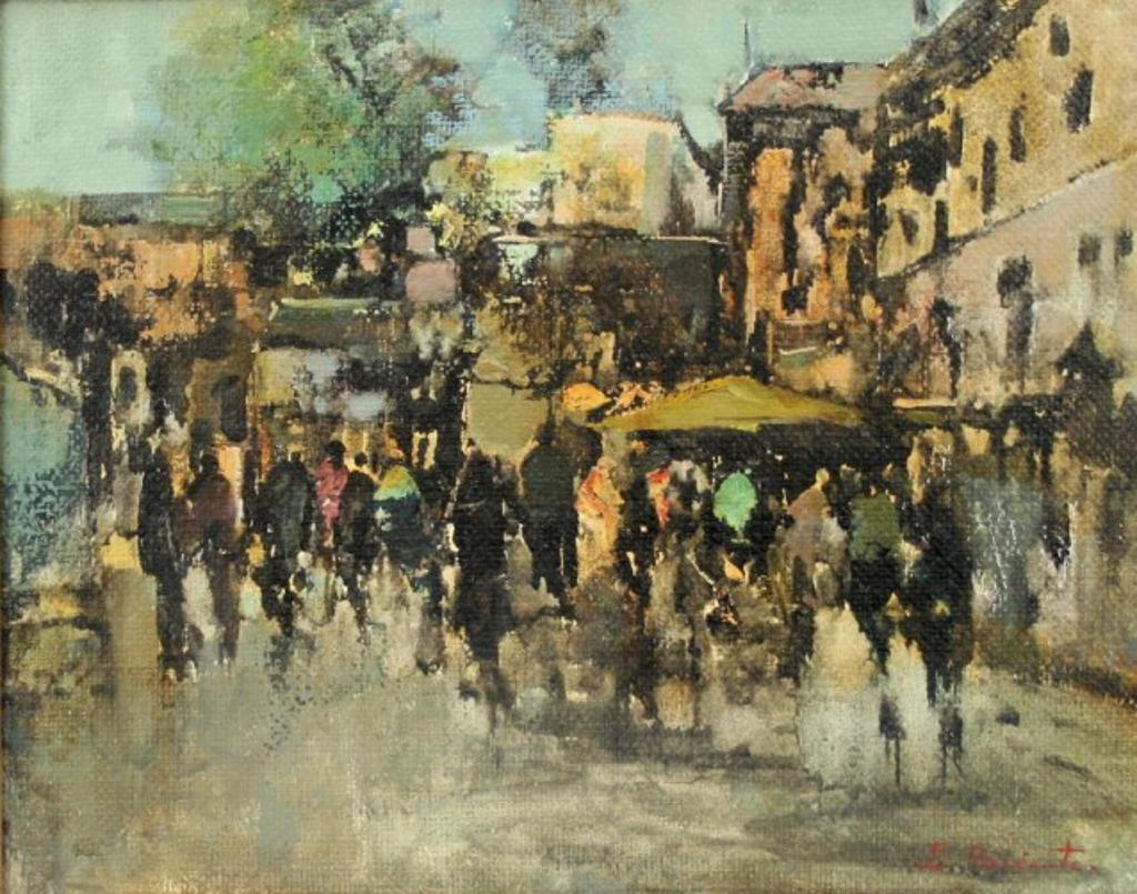 Enzenino Briante - Italian Street Scene