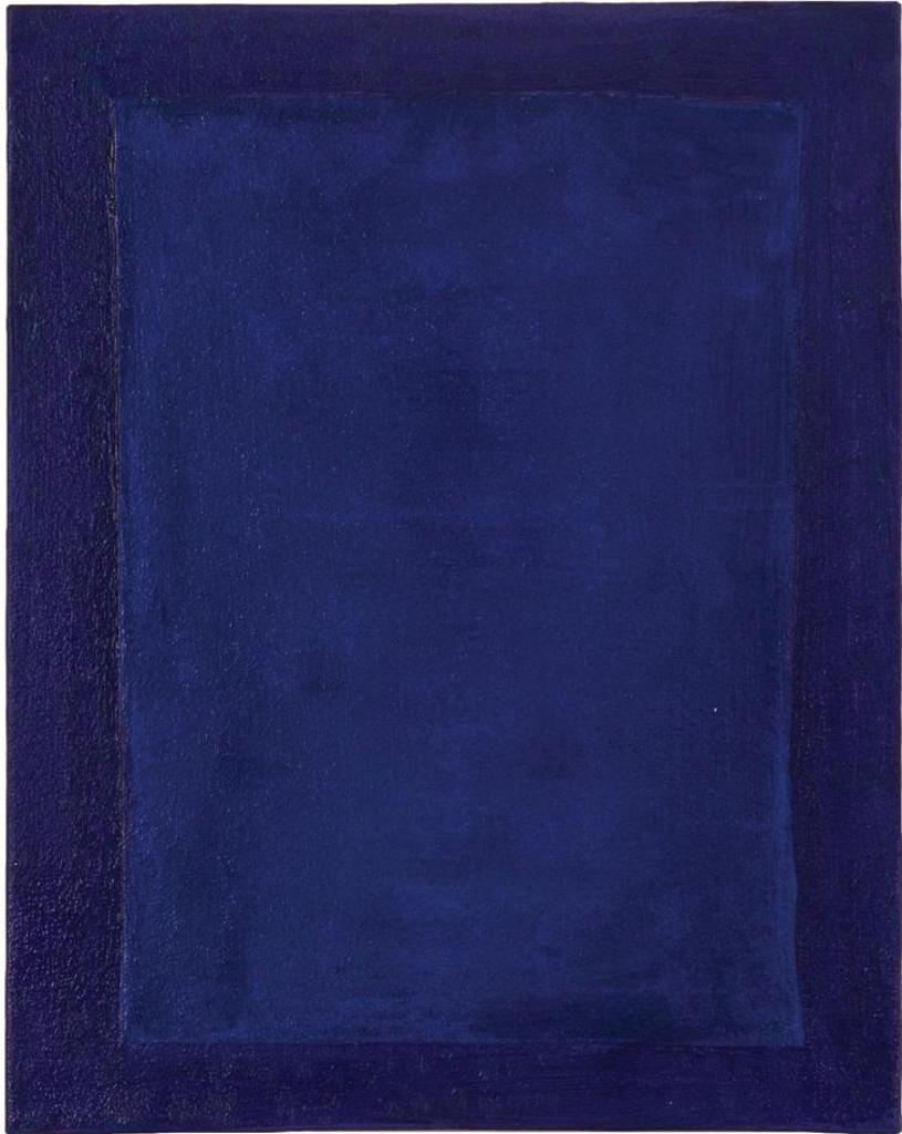 Guido Molinari (1933-2004) - Untitled (Blue Study)