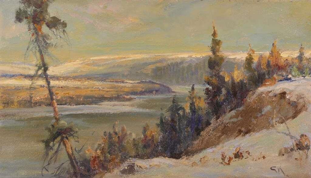 Augustus Frederick Lafosse (Gus) Kenderdine (1870-1947) - North Saskatchewan River Valley