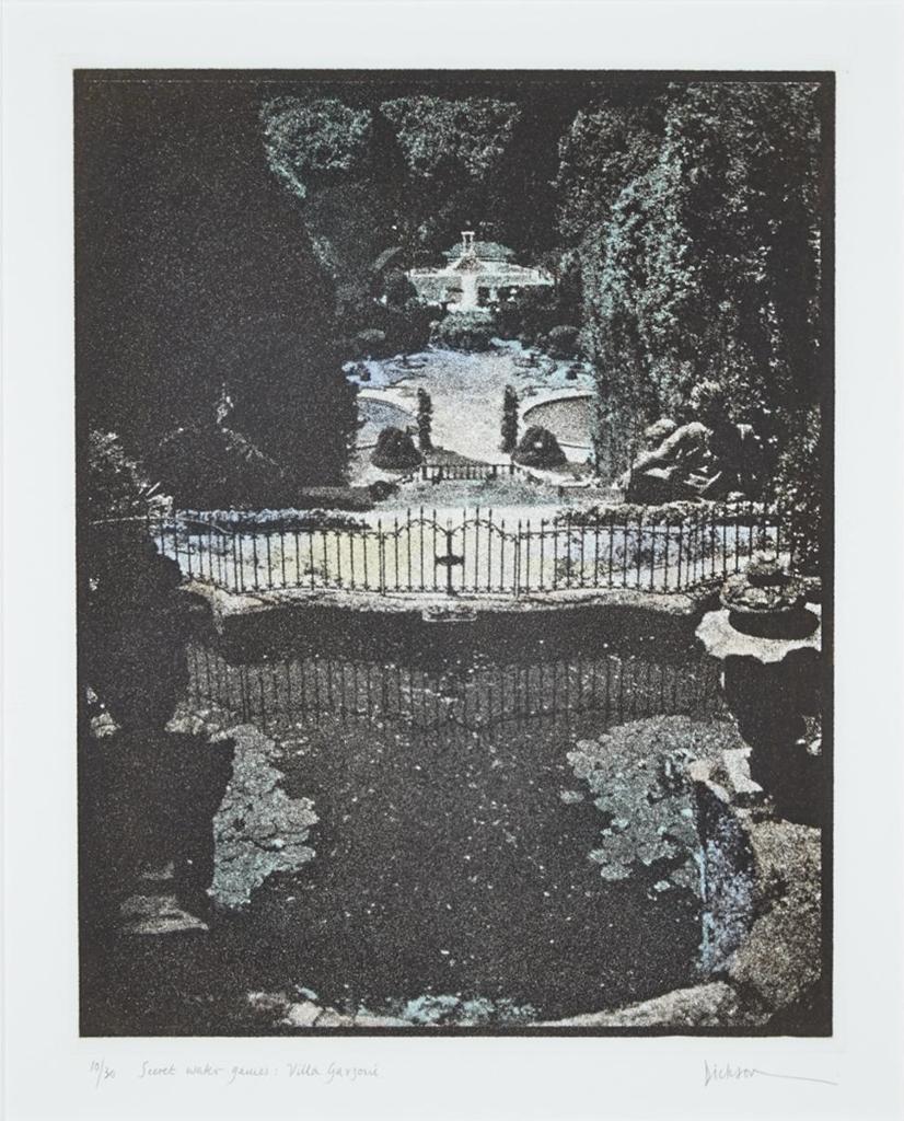 Jennifer Joan Dickson (1936) - Secret Water Games, Villa Garzoni, 1986