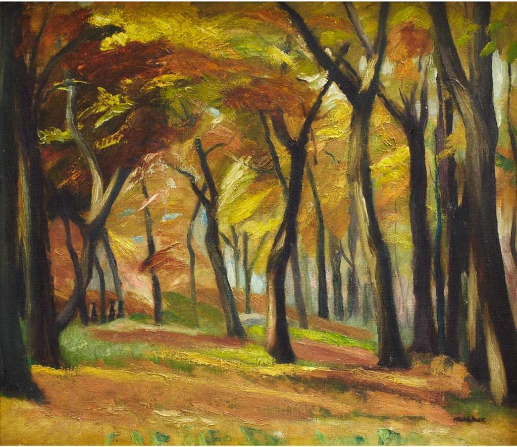 Louis Muhlstock (1904-2001) - Sunlit Forest