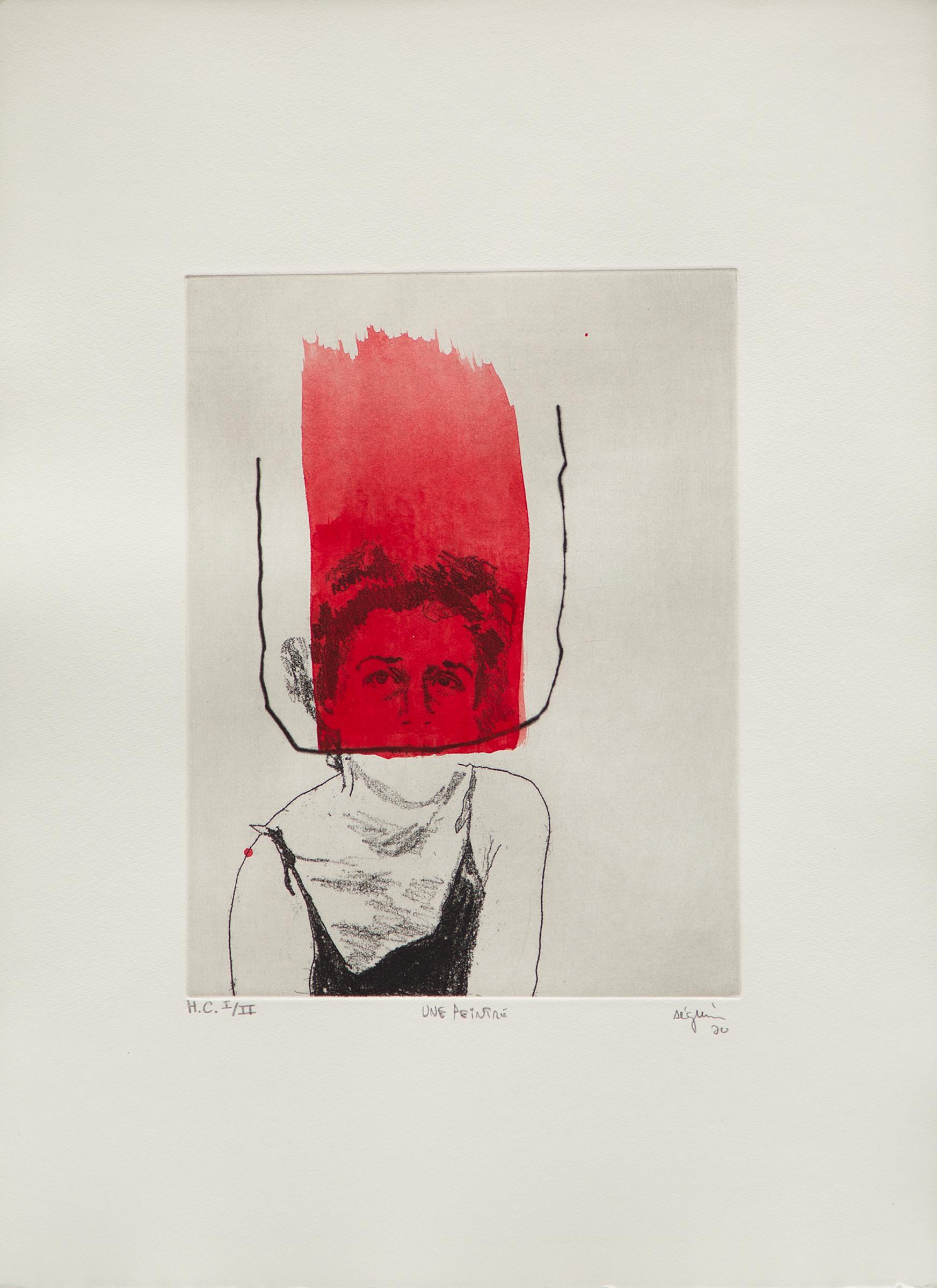 Marc Séguin (1970) - Une peintre (Marcelle Ferron n° 23 de la série / from de series « Ottawa »), 2020