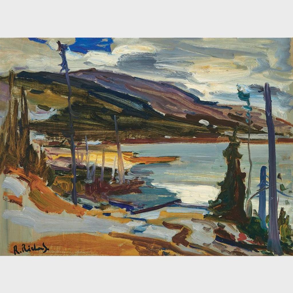 René Jean Richard (1895-1982) - Dans Les Laurentides, Lac Près De Baie St. Paul