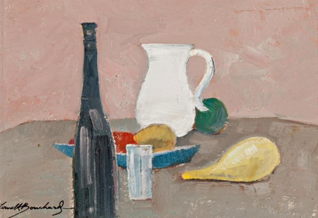 Lorne Holland George Bouchard (1913-1978) - Still Life with Fruit & Wine