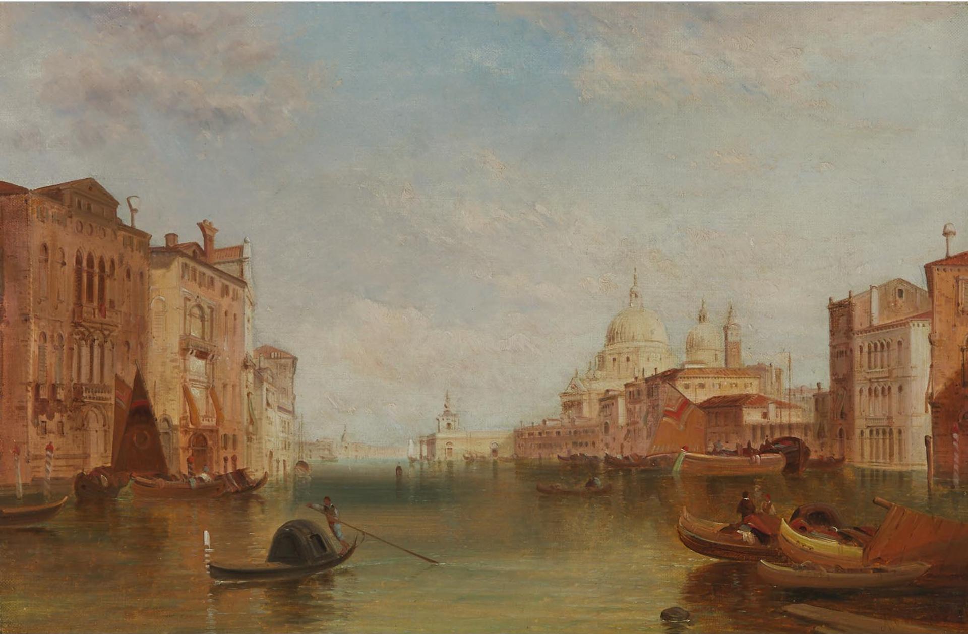 Alfred Pollentine (1836-1890) - The Grand Canal, Venice