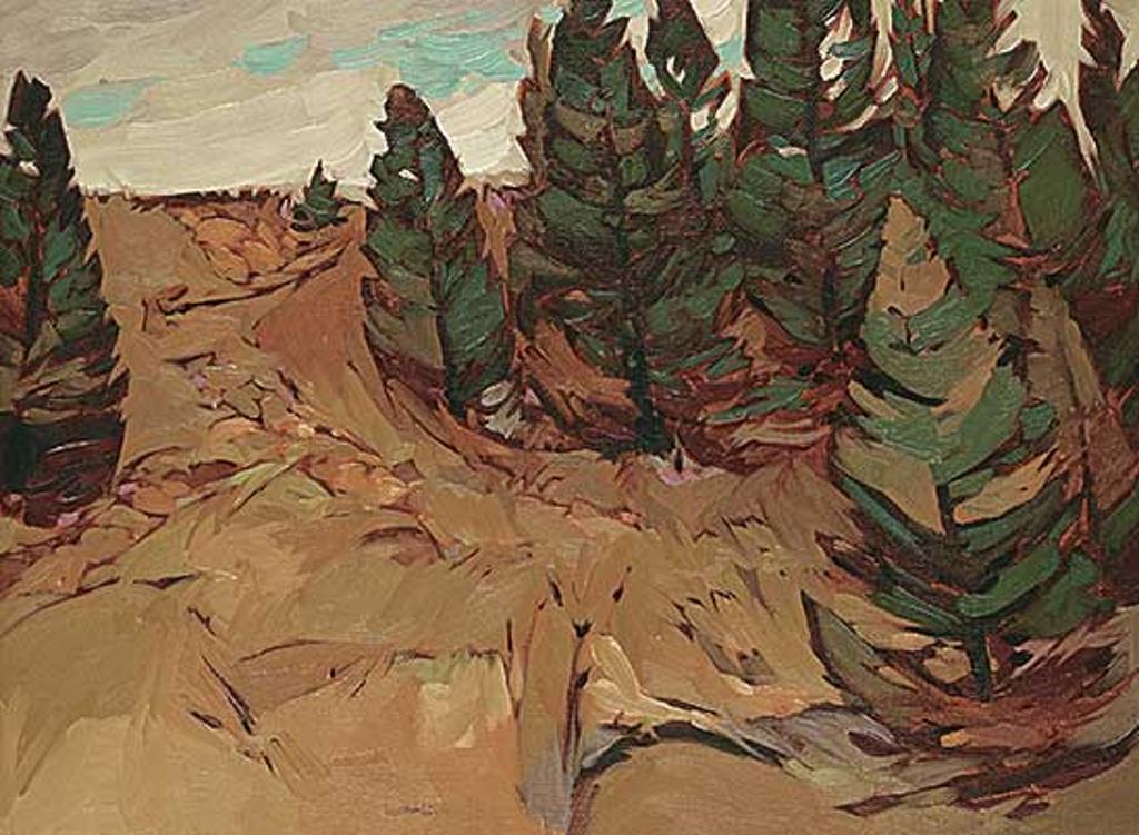 Luke Orton Lindoe (1913-1998) - Edge of the Cypress Hills Plateau