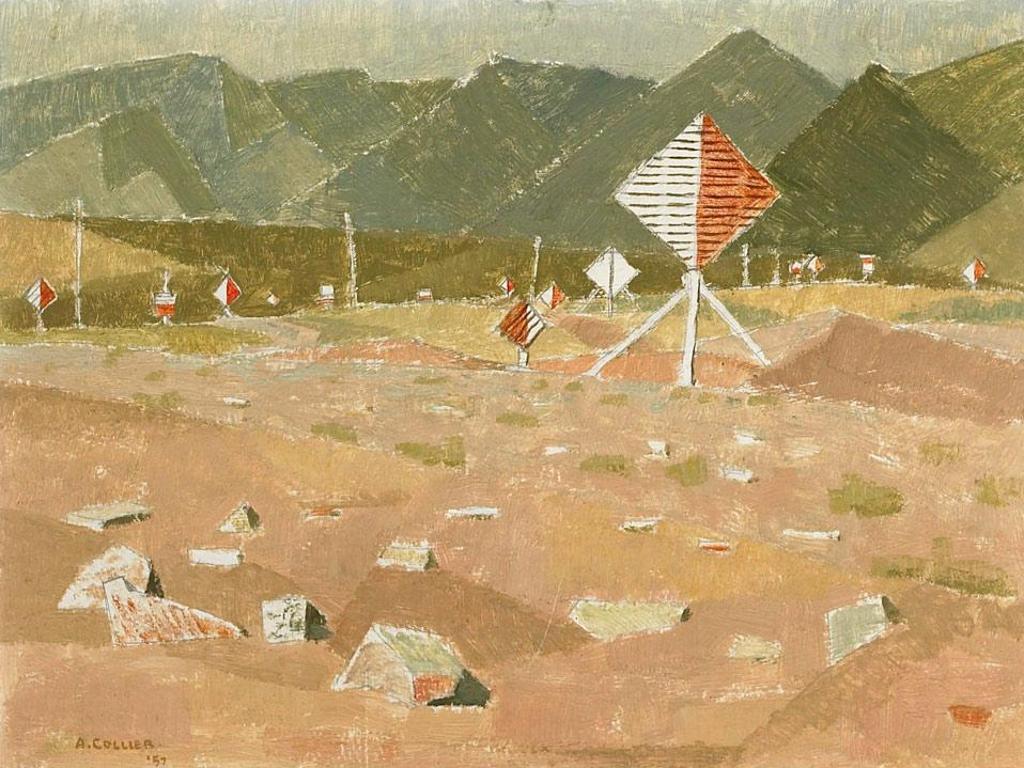 Alan Caswell Collier (1911-1990) - Navigation Markers At Dingwall, Cape Breton