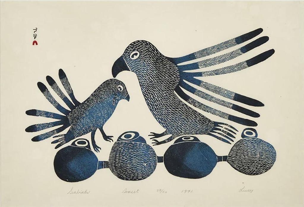Lucy Qinnuayuak (1915-1982) - Seabirds