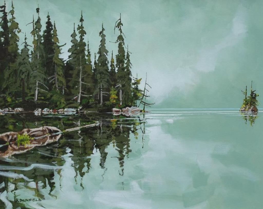 Allan Dunfield (1950) - Schoen Lake Summer; 2008