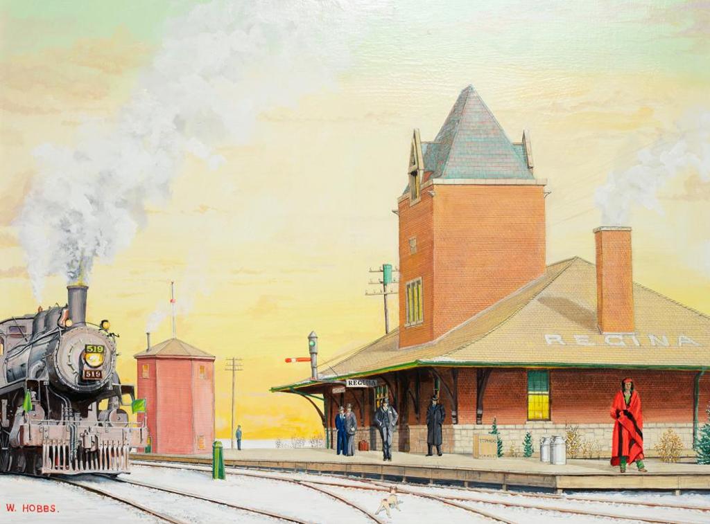 William Hobbs (1927-2012) - Regina Canadian Pacific Railway Station