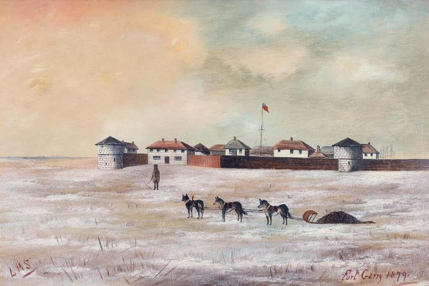 Lionel MacDonald Stephenson (1854-1907) - Fort Garry, 1879