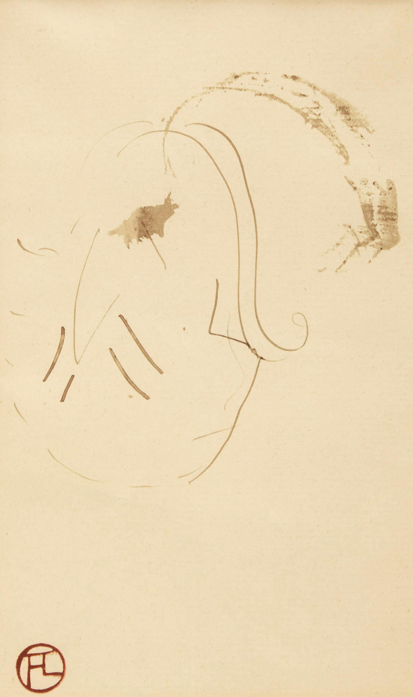 Henri de Toulouse-Lautrec (1864-1901) - Caricature (Dortu, V, D.2.934)