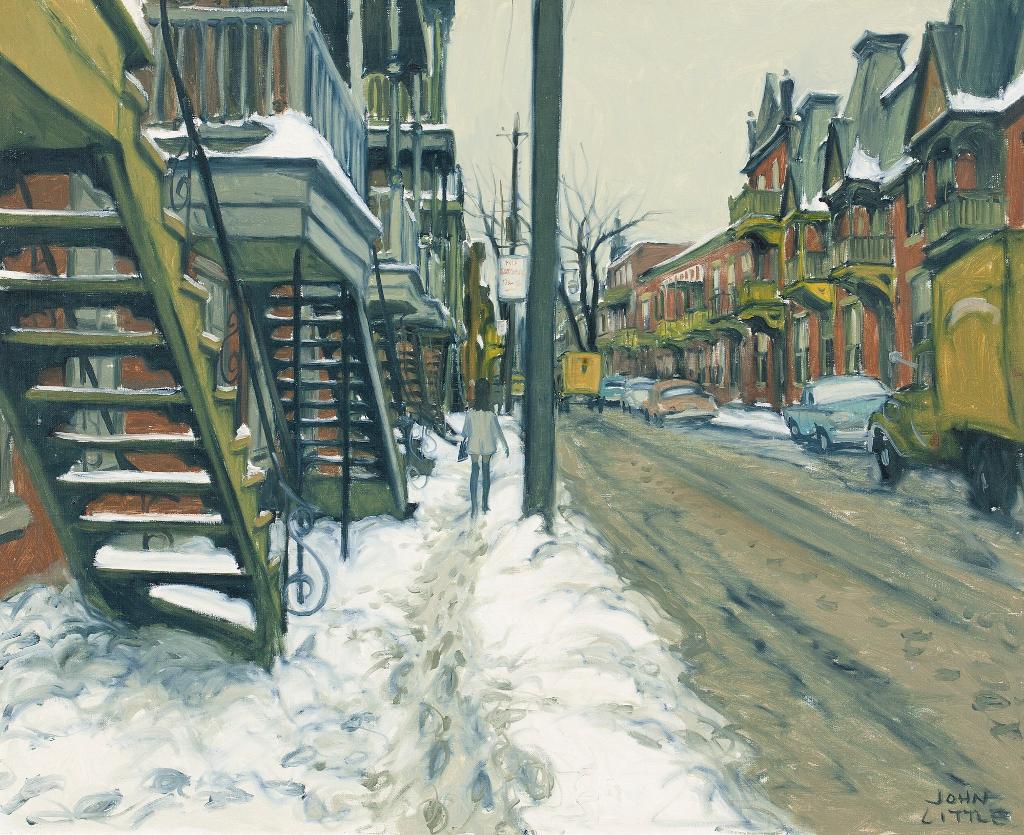 John Geoffrey Caruthers Little (1928-1984) - Rue Rivard, Montreal