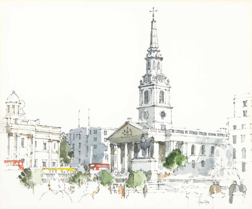 Jack Hambleton (1916-1988) - Trafalgar Square